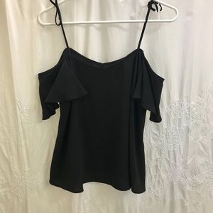 Topshop cold shoulder top